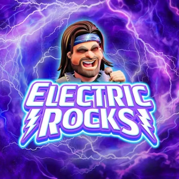 Electric Rocks logo – Slots by Inspired Gaming at Ritzo Casino