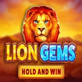Lion Gems Hold and Win logo by Playson at Ritzo Casino