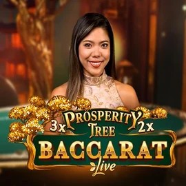 Prosperity Tree Baccarat logo by Evolution Ritzo Casino